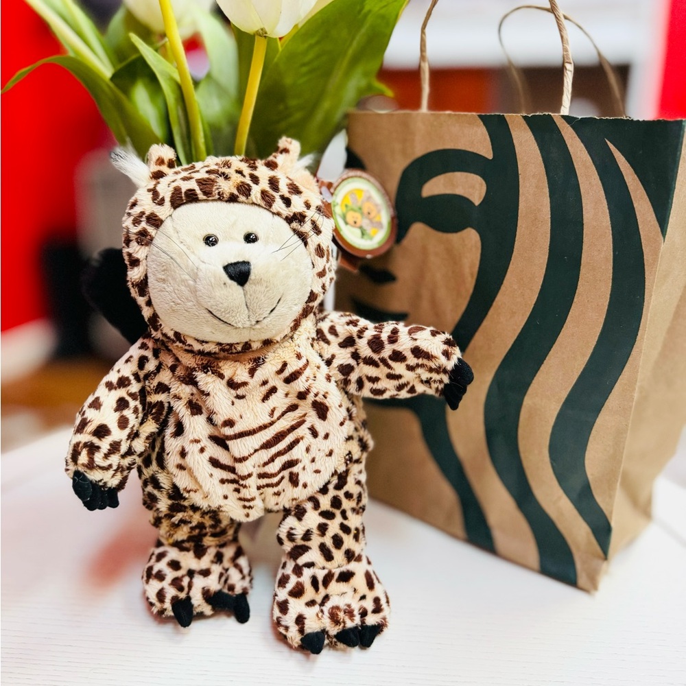 Starbucks Bearista Leopard 2005 40th Anniversary Edition